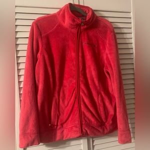 Free Country Pink Fleece Zip-up Sweater